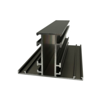 Profilé en aluminium pour le marché éthiopien Portes et fenêtres Profilé de cadre en aluminium Fenêtre Matériaux de fabrication en aluminium