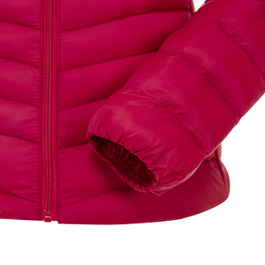 Abrigo de invierno de alta calidad para mujer, chaqueta acolchada de algodón, empacable Abrigo acolchado, capucha, lona de peluche para mujer, diseño de empresa personalizable - Product Image 3