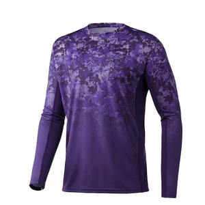 Camiseta de fútbol 2025 para hombre logotipo personalizado UPF 50 + UV manga larga bloqueador solar chaqueta con capucha para pesca correr deportes protección solar - Product Image 3