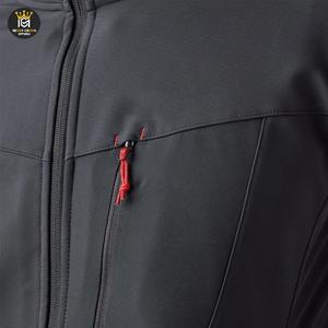 Chaqueta Softshell Impermeable de Alta Calidad para Hombre, Chaqueta Deportiva para Invierno con Cuello Alto y Logotipo Frontal - Product Image 5