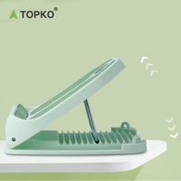 TOPKO Haute Qualité Réglable Slant rd Calf Stretcher Fitness Balance Exercice Pédale Stretching rd