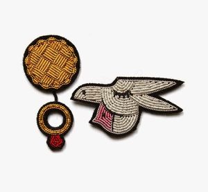 Broches de alambre de lingotes de nuevo diseño de la mejor calidad, broches de alambre de lingotes al por mayor a bajo precio, hermoso broche de rebanada de moda #00698 - Product Image 5