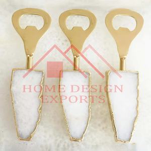 Abrebotellas de acero inoxidable con mango de piedra de ágata natural Best Seller Abrebotellas de cerveza de piedra de ágata natural Último diseño - Product Image 6