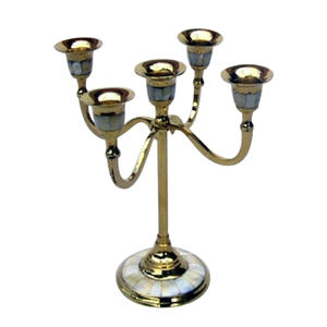 Portavelas de Metal con Diseño de Hoja de Arce de Alta Calidad para Decoración de Puertas - Product Image 2