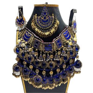 Traditional Style Afghan <b>Necklace</b> <b>Earrings</b> <b>Set</b> Hot Selling New Antique Jewelry Handmade <b>Necklaces</b> <b>Earrings</b> Jewelry <b>Sets</b> - Product Image 1