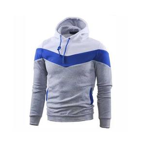 French Terry Drop épaule cordon unisexe hommes femmes poids lourd surdimensionné coton sweats à capuche - Product Image 2