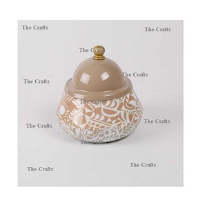 Servidor de tuercas de metal con tazón de frutas secas de forma redonda de tamaño personalizado de la más alta calidad a precio competitivo - Product Image 3