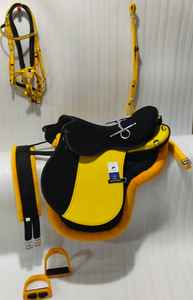 อานม้าสังเคราะห์สไตล์อินเดีย รุ่น Status พร้อมชุดอุปกรณ์ครบชุด ราคาถูกที่สุดในอินเดีย - Product Image 3