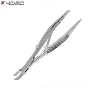 Michel คีมคีบ12ซม. อุปกรณ์ทางการแพทย์สำหรับการผ่าตัดใช้คลิปถอดฆ่าเชื้อได้นำกลับมาใช้ใหม่ได้ทางคลินิกทางการแพทย์ - Product Image 3