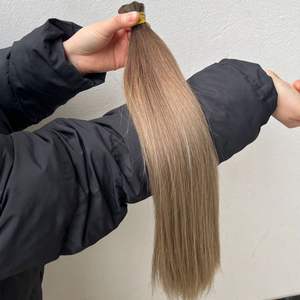 Ombre Slavik 100% Extensions de cheveux vierges de haute qualité extrémité épaisse utilisation à long terme Vietnam cheveux humains matière première qualité 10A - Product Image 4
