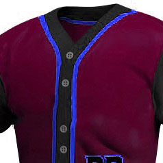 Tenue de baseball personnalisée, uniforme de baseball et de softball pour hommes et femmes, maillot de baseball à boutons, maillot avec logo de sponsor de votre équipe - Product Image 4