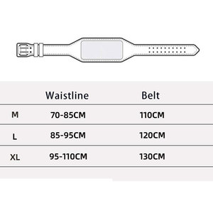 เข็มขัดยกน้ำหนักหนังวัว13มม. สำหรับเล่นฟิตเนสและยิมเข็มขัดยกน้ำหนักออกแบบได้ตามต้องการ - Product Image 6