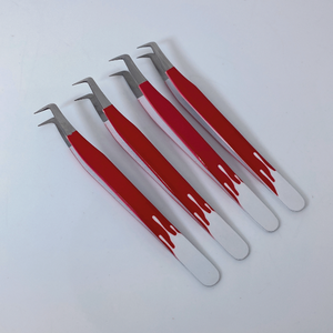 แหนบขนตาปลอมพร้อมแหนบปลายแหลมทำจากเส้นใยสแตนเลสออกแบบโลโก้ได้ตามต้องการ - Product Image 2