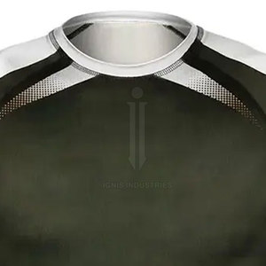 Bajo Moq Mangas largas Hombres Rash Guard Venta directa de fábrica Hombres Rash Guard Mejor precio - Product Image 3