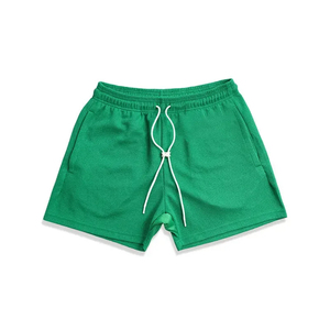 Pantalones cortos de entrenamiento elásticos personalizados para hombres y mujeres al por mayor, pantalones cortos deportivos de verano para correr y hacer ejercicio de secado rápido - Product Image 3