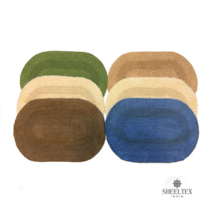 Tapis de bain de luxe en micro-polyester le plus vendu, doux, absorbant, antidérapant, design touffeté, fait main, moderne, durable, réversible, pour hôtel - Product Image 3