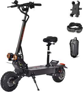 HOT! 5600W Dual-Drive 50 Mph 60-Mile Range Adult Electric <b>Scooter</b> Great Deal for DIY & Industrial Use OEM & ODM Supported - Product Image 1