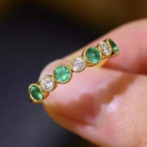 Diamond <b>Emerald</b> Cut 925 Sterling <b>Silver</b> or Gold Plated <b>Emerald</b> Handmade <b>Ring</b> for Women Indian Weddings Wholesale Jewelry - Product Image 5