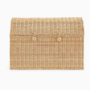 Coffre de rangement en rotin spacieux pour enfants Organisateur de jouets en osier Boho pour maisons élégantes - Product Image 2