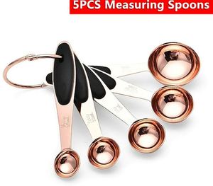 ชุดถ้วยตวงทำจากสแตนเลสสีทองเหมาะสำหรับเครื่องครัวอุปกรณ์อบเครื่องใช้บนโต๊ะอาหารและเครื่องใช้บนโต๊ะอาหารสุดหรู - Product Image 3