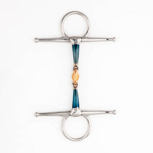 Acero inoxidable de alta calidad, mejilla completa, filete de hierro dulce, rombo articulado de cobre, broca de caballo, tachuela occidental inglesa - Product Image 2