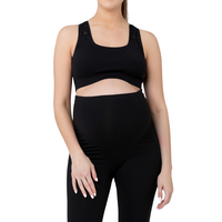 Ensembles de pyjamas de maternité grandes tailles avec taille élastique, soutien, adaptés à l'allaitement, respirants, extensibles, avec armatures, écologiques et antibactériens