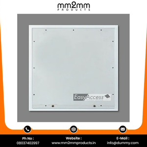 Prix de gros Panneau d'accès au plafond en aluminium revêtu de poudre blanche au design moderne 300mm x 300mm pour la maison Serrure de panneau de gypse MR - Product Image 5