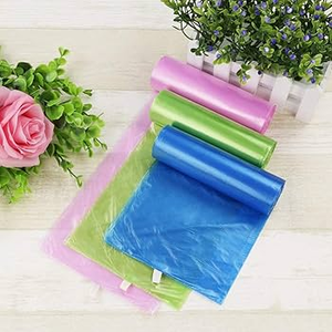 Sacs à ordures écologiques en rouleau avec poignée Emballage personnalisé par le fournisseur pour supermarché pour épicerie restaurant - Product Image 4