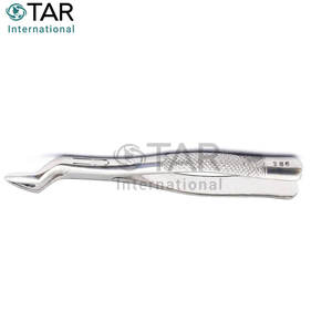 Forceps d'extraction dentaire de haute qualité Motif américain Dents prémolaires antérieures supérieures Instruments médicaux chirurgicaux en acier inoxydable - Product Image 5