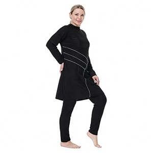 Full Length Modest Bathing Suit for Women Islamic Swim Outfit with Long Sleeves Comfortable Fit for Swimming - Product Image 3