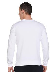 Nouveau design impression personnalisée hommes femmes unisexe polaire sweats couleur blanche 100% coton ras du cou pull à capuche sweats - Product Image 2