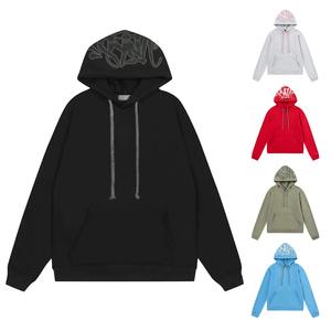 Sweat-shirt ample à capuche manches longues imprimé lettres pour hommes et femmes, mode classique, chaud, doux et confortable - Product Image 1