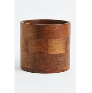 Juego de 2 macetas de madera Uso de macetas para exteriores e interiores para decoración de hogares y hoteles con soporte de madera - Product Image 6