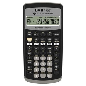 Achetez maintenant des calculatrices financières Texas Instruments BA II Plus noires - Product Image 2