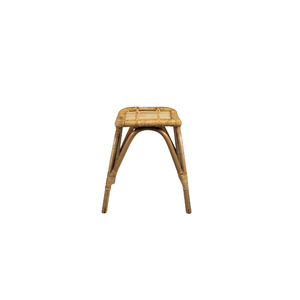 Tabouret de bar en rotin robuste au design moderne, élégant et polyvalent pour s'asseoir ou comme table d'appoint dans le salon, meubles de maison - Product Image 2