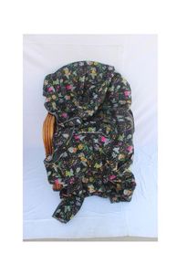 TORQUOISE double taille imprimé paradis Kantha couette indien Vintage fait à la main Kantha jeté coton Kantha couvre-lit - Product Image 4