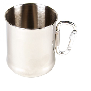 แก้วมัคสแตนเลสสตีลทนทานแก้วดื่มเบียร์ด้ามจับทำจากเหล็กสินค้าขายดี - Product Image 1