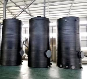 ถัง HDPE ไม่มีตะเข็บทนต่อสารเคมีถังเก็บของเหลวพลาสติกผสม HCl - Product Image 4