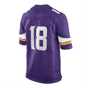 Vente directe d'usine Vêtements d'entraînement T-shirt de football américain Vêtements de sport T-shirt de football américain - Product Image 3