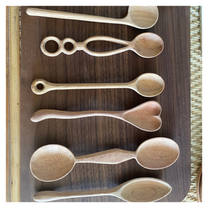 Lightweight Wooden <b>Spoon</b> With Long Handle Great For Hot <b>Soups</b> Sauces And Everyday Cooking - Product Image 6