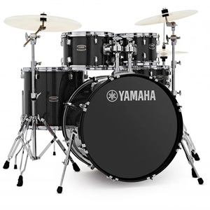 <span class=keywords><strong>Yamaha</strong></span> Rydeen 20-дюймовая 5-секционная ударная установка с черным блеском для продажи акустической ударной установки для начинающих и школ - Product Image 4