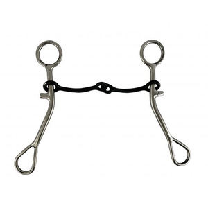 Acero inoxidable de alta calidad Jr Cowhorse Dogbone Twisted Gag Bit 2025 Western Bits - Product Image 4