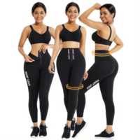 Leggings Deportivos de Invierno para Gimnasio, Transpirables, Antibacterianos, Resistentes a Desgarros, 240g, Tejido de Punto, Cintura Alta Personalizable para Mujer