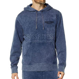 Ropa de calle de alta calidad para hombres, sudaderas con capucha de lavado ácido, suéter personalizado, sudaderas con capucha de lavado ácido para hombres - Product Image 1