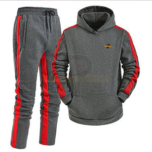 Gran oferta 2024, chándales de entrenamiento de alta calidad de algodón 100% para hombre, conjunto deportivo transpirable de manga larga para correr en invierno - Product Image 2