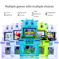 Ventes directes d'usine de jeu de pulvérisation d'eau multifonctionnel à pièces pour enfants Mini machine de jeu à pièces pour enfants