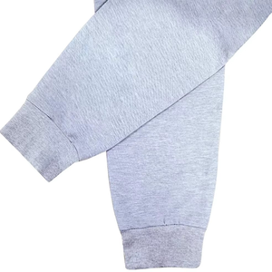 Venta al por mayor de pantalones de chándal personalizados para hombre en blanco con bolsillos con cremallera de talla grande para correr, gimnasio, deporte, pantalones de hombre lavados - Product Image 2
