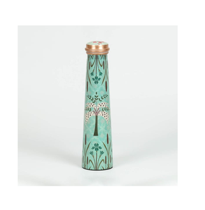 Copper <b>Water</b> <b>Bottle</b> <b>With</b> Customized Handmade Fancy <b>Water</b> Copper <b>Bottle</b> Shiny Printed Wholesale Supplier - Product Image 5
