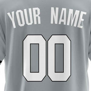 Haut Slim Fit nouveau transfert de chaleur imprimé hommes maillot de Baseball demi manches O cou meilleur Look hommes maillot de Baseball - Product Image 4