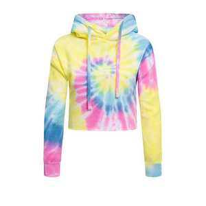 Prix d'usine Pull à manches longues ample 100% coton Tie Dye Hoodie pour femmes Hiver Pull ample et ample Fabrication - Product Image 2